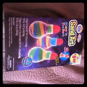Wanna GLOW in the dark? Sand time!!